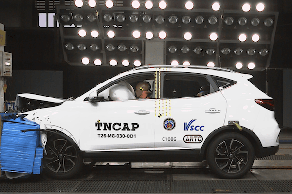 TNCAP 公布第三季安全評等結果 MG ZS 車型出爐(新聞配圖)