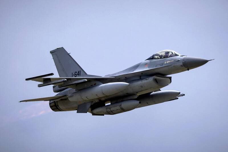 比利時將移交3架F-16戰機給烏克蘭 澤倫斯基公開軍備強化進度(新聞配圖)