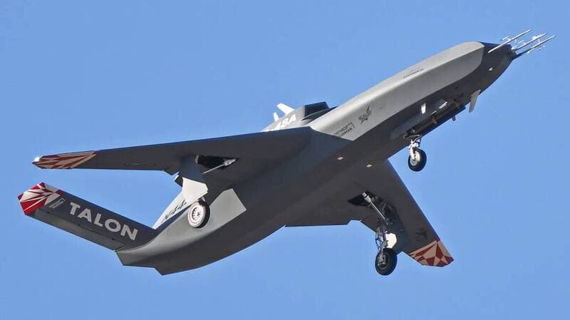 諾格「鷹爪藍」無人僚機首飛！ YFQ-48A完成全自主飛行（新聞配圖）
