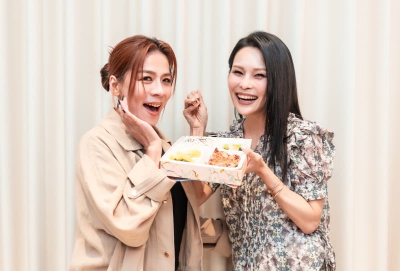 江美琪才被排骨噎傷送醫 大咖天后出手送出這個便當（新聞配圖）