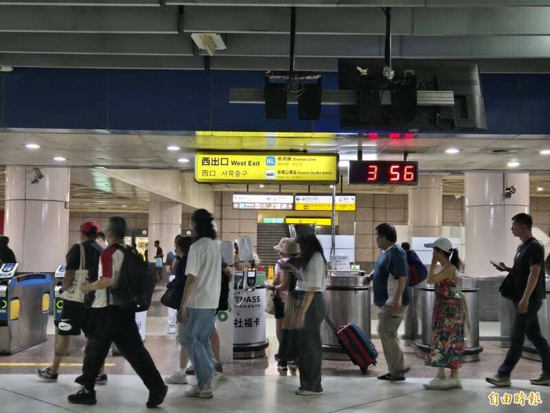 疏運中秋連假返工潮 台鐵再加開彰化-七堵自強號、區間快車共2列次(新聞配圖)
