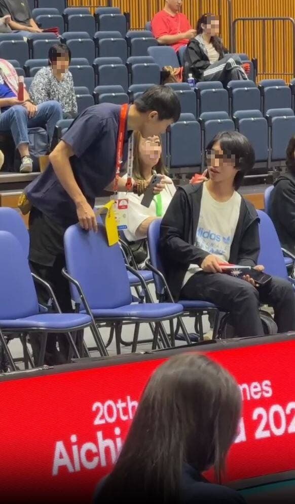 亞運排球大戰觀眾舉台灣國旗遭制止!影片曝光日網友怒了(新聞配圖)