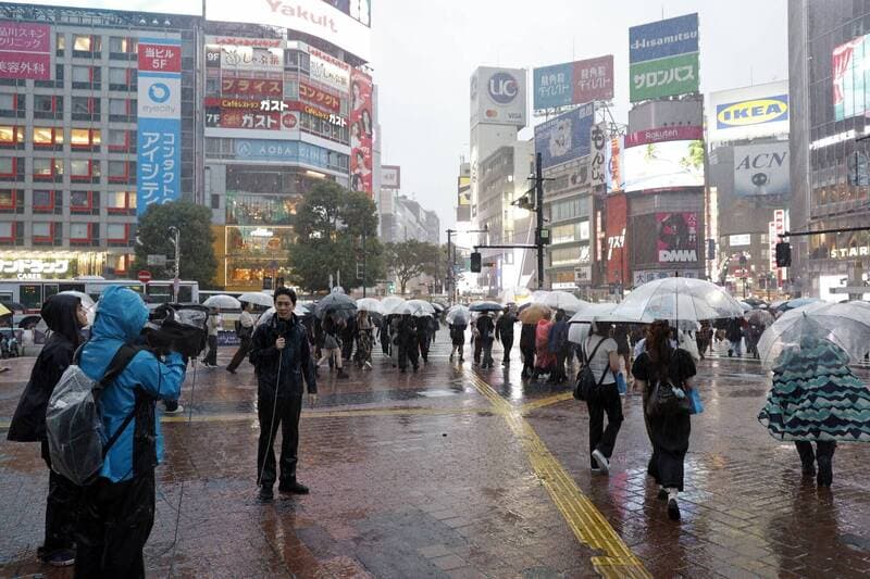 真實版《天氣之子》?東京連下34天雨 破140年最長紀錄(新聞配圖)