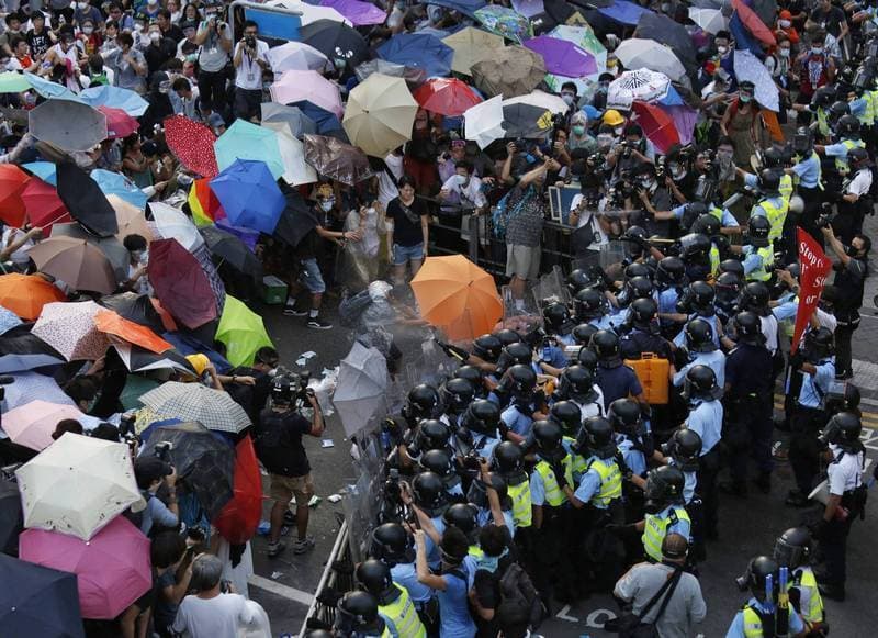 解放軍2014年為何沒鎮壓香港? 習近平親自坐鎮會議記錄曝光(新聞配圖)