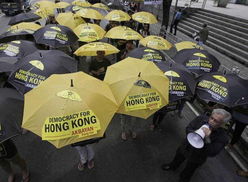 中共機密文件流出!解放軍在香港雨傘革命曾準備軍事行動(新聞配圖)