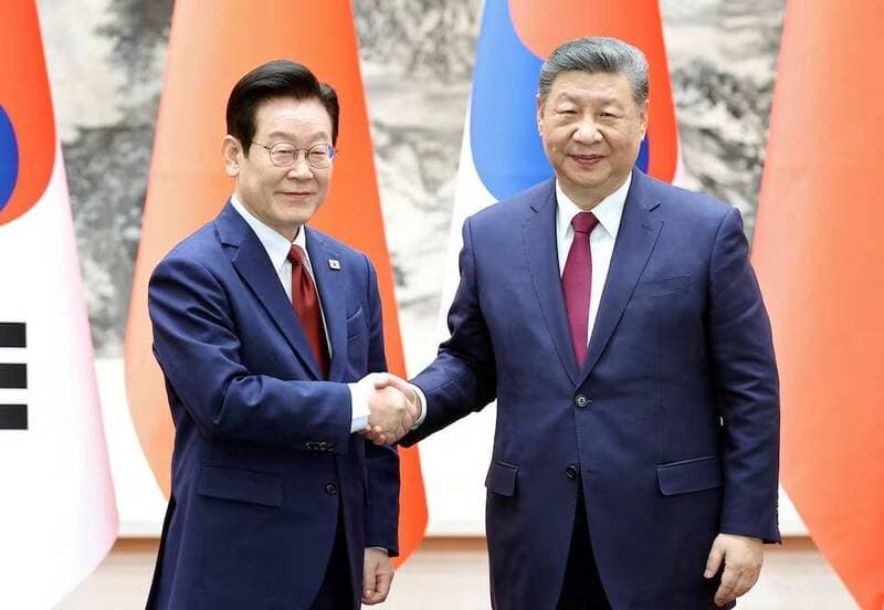 李在明喊「台海與我們何干」!美議員示警:南韓與中國越走越近(新聞配圖)