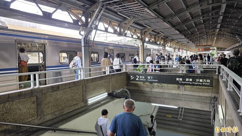 台南車站地下化倒數!再會百年月台 100元鐵道小旅行搶先玩(新聞配圖)