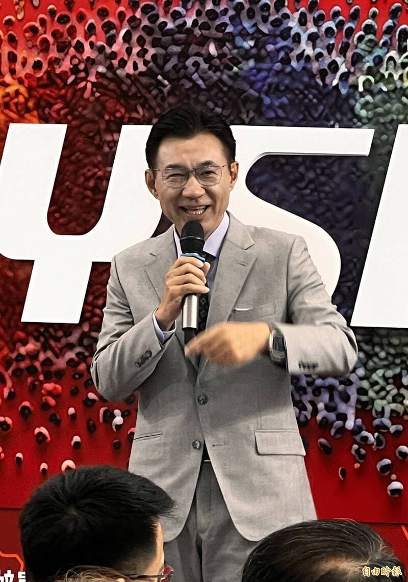「既然是冠軍,為什麼要隱形?」江啟臣談產業 像在說自己的選戰(新聞配圖)