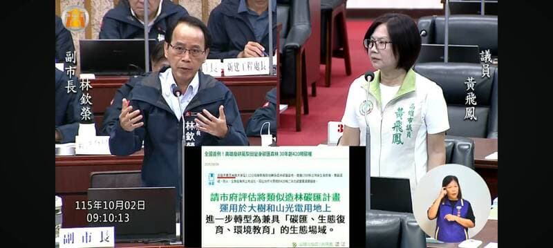 高市議員籲大樹光電場轉型碳匯森林 林欽榮：儘速與水公司協商（新聞配圖）