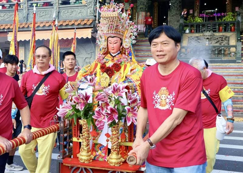 林國漳發送2萬份媽祖壓轎金 盼信仰回歸民間（新聞配圖）