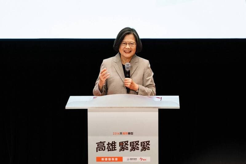 卸任總統後首次赴美 蔡英文下週史丹佛大學發表演說(新聞配圖)