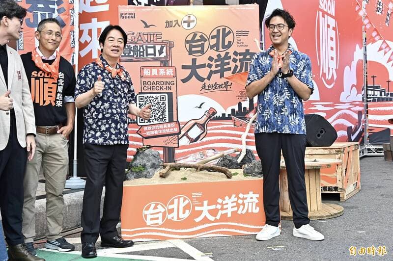 沈伯洋自己想出「大洋流計畫」 船員證揭:支持度與民調非常相近(新聞配圖)