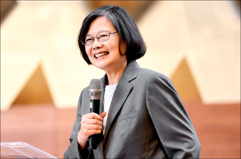 卸任後首次訪美 蔡英文下週史丹佛大學演說(新聞配圖)