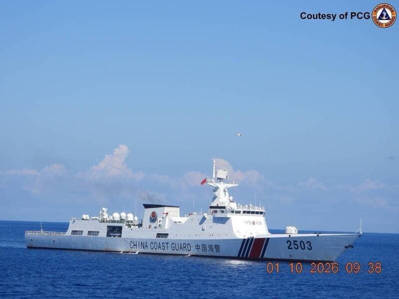 台菲海巡艦同時現蹤呂宋海峽 監看中國海洋調查船(新聞配圖)