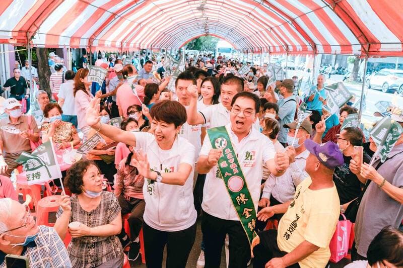 陳金鐘競總成立 台南DPP大咖齊力挺、搶東區第2席綠議員(新聞配圖)