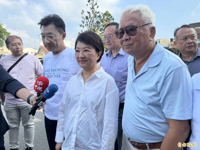 江啟臣競總傳拒民眾黨上台 盧秀燕指誤會:大局為重(新聞配圖)