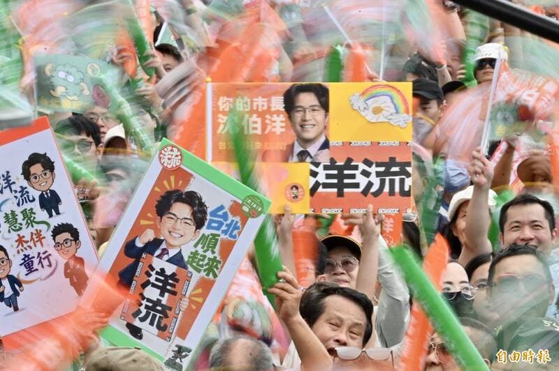 來自高雄「沒票」沈伯洋仍傾聽 交通倡議學生：寫信給蔣萬安都沒回（新聞配圖）