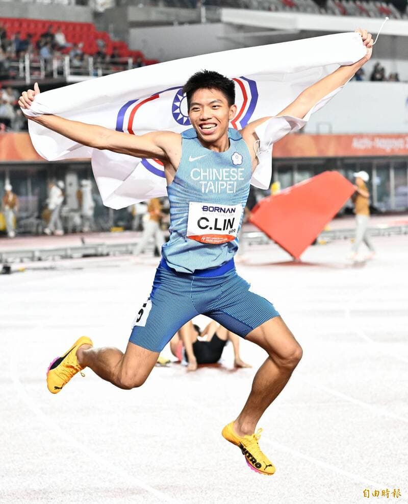 亞運前線》林仲威男子400M跨欄奪銅 田徑代表隊本屆第2面獎牌到手（新聞配圖）
