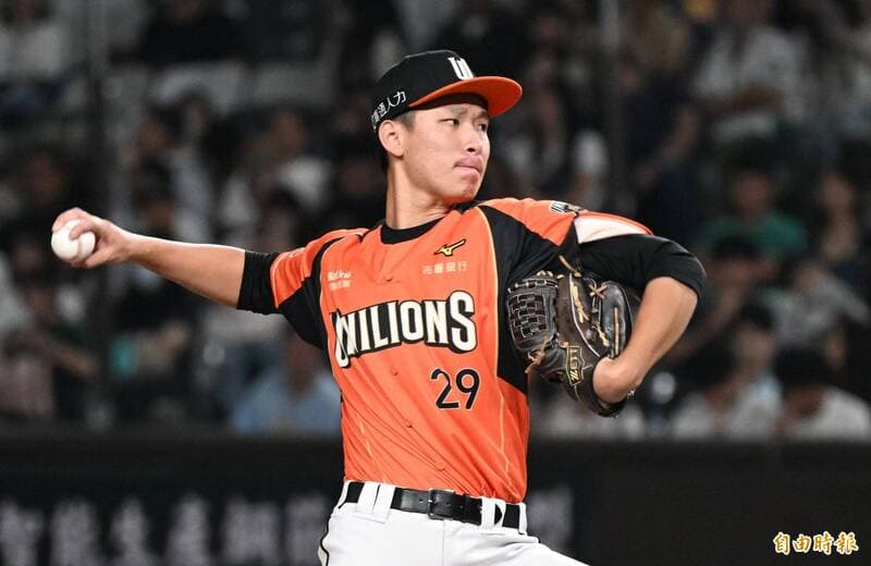 中職》神!獅落榜守護神鍾允華抓重要救援 寫隊史36年超狂紀錄(新聞配圖)