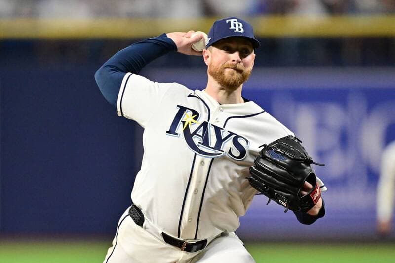 MLB季後賽》外卡賽豪取18分！洋基今遭拉斯穆森7.2局無安打封鎖 光芒分區賽首戰告捷（新聞配圖）