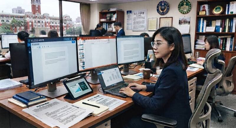 自由開講》AI進國會 價值不外包(新聞配圖)