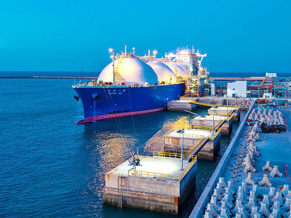 Taipower’s gas bills to rise after CPC LNG hike(新聞配圖)