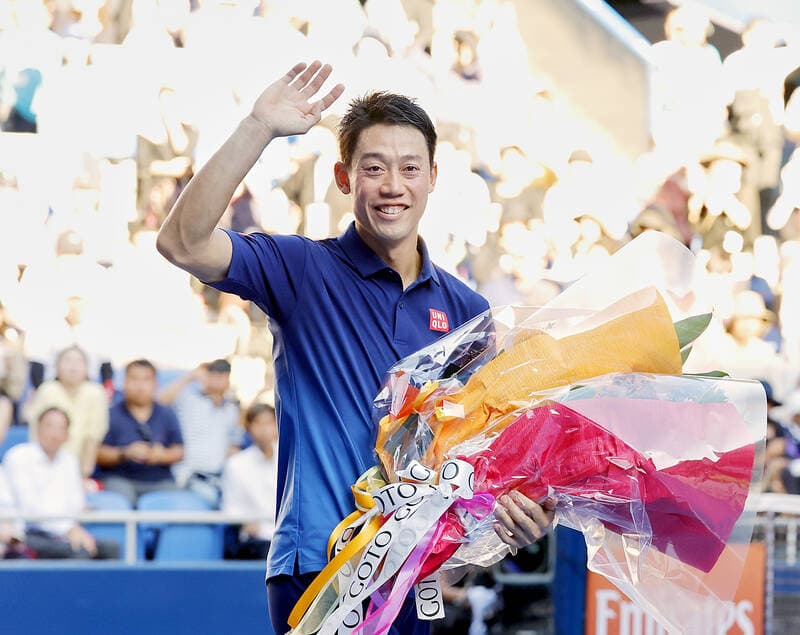 Kei Nishikori bows out for the final time at Tokyo Open(新聞配圖)