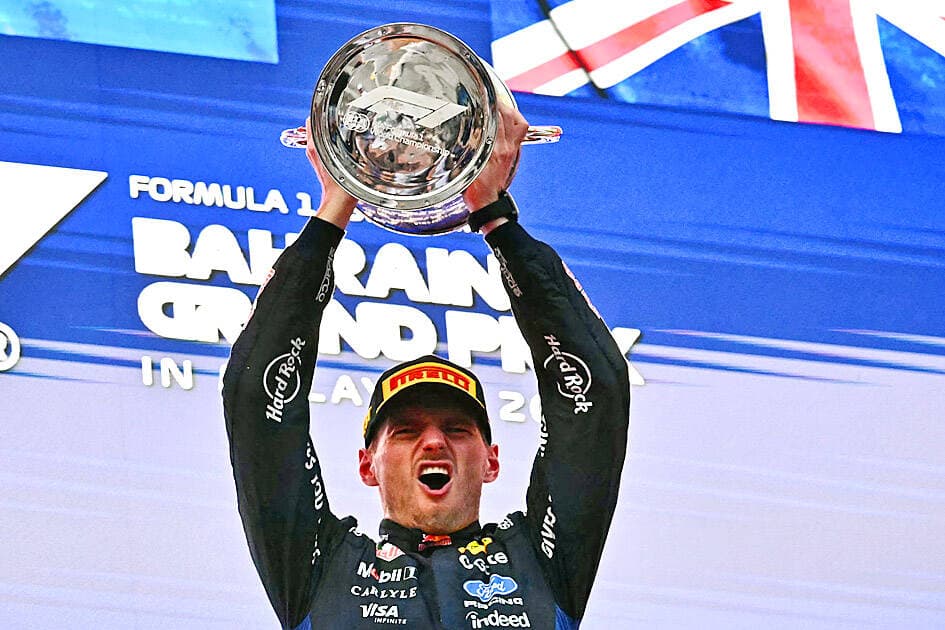 Verstappen wins Bahrain Grand Prix in Malaysia（新聞配圖）