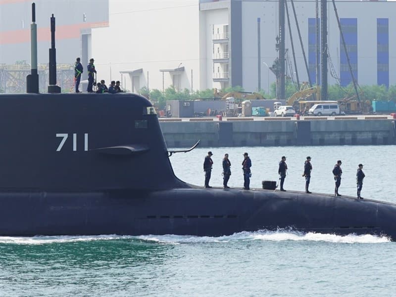 海鯤號第23次出海測試 專家:交艦後仍須戰術驗證(新聞配圖)