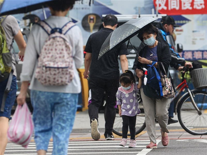 3日北、東部短暫雨午後雨區擴大　下週轉涼低溫20度（新聞配圖）