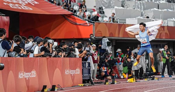 亞運男子400跨欄奪銅　林仲威：想延續田徑隊奪牌氣勢（新聞配圖）
