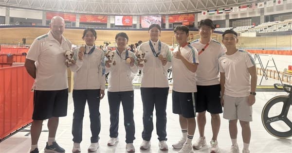 亞運自由車場地女團競速賽 台灣0.076秒差退日本摘銅(新聞配圖)