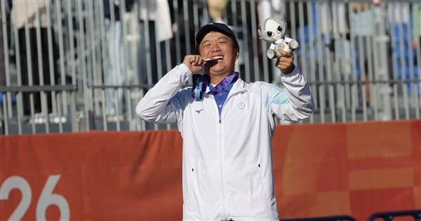 亞運射箭張正韋摘銀寫紀錄 吳融政奪輕艇激流銀牌(新聞配圖)