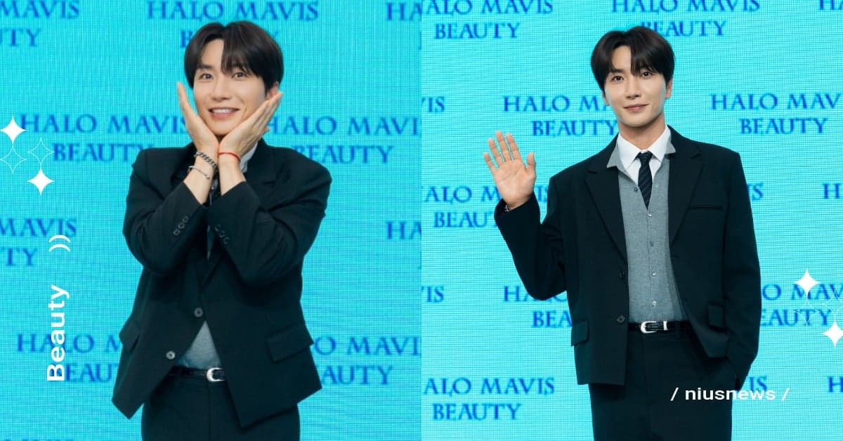 Super Junior利特來台接新代言！43歲自曝初老症狀，私下紓壓靠「狂打掃」（新聞配圖）