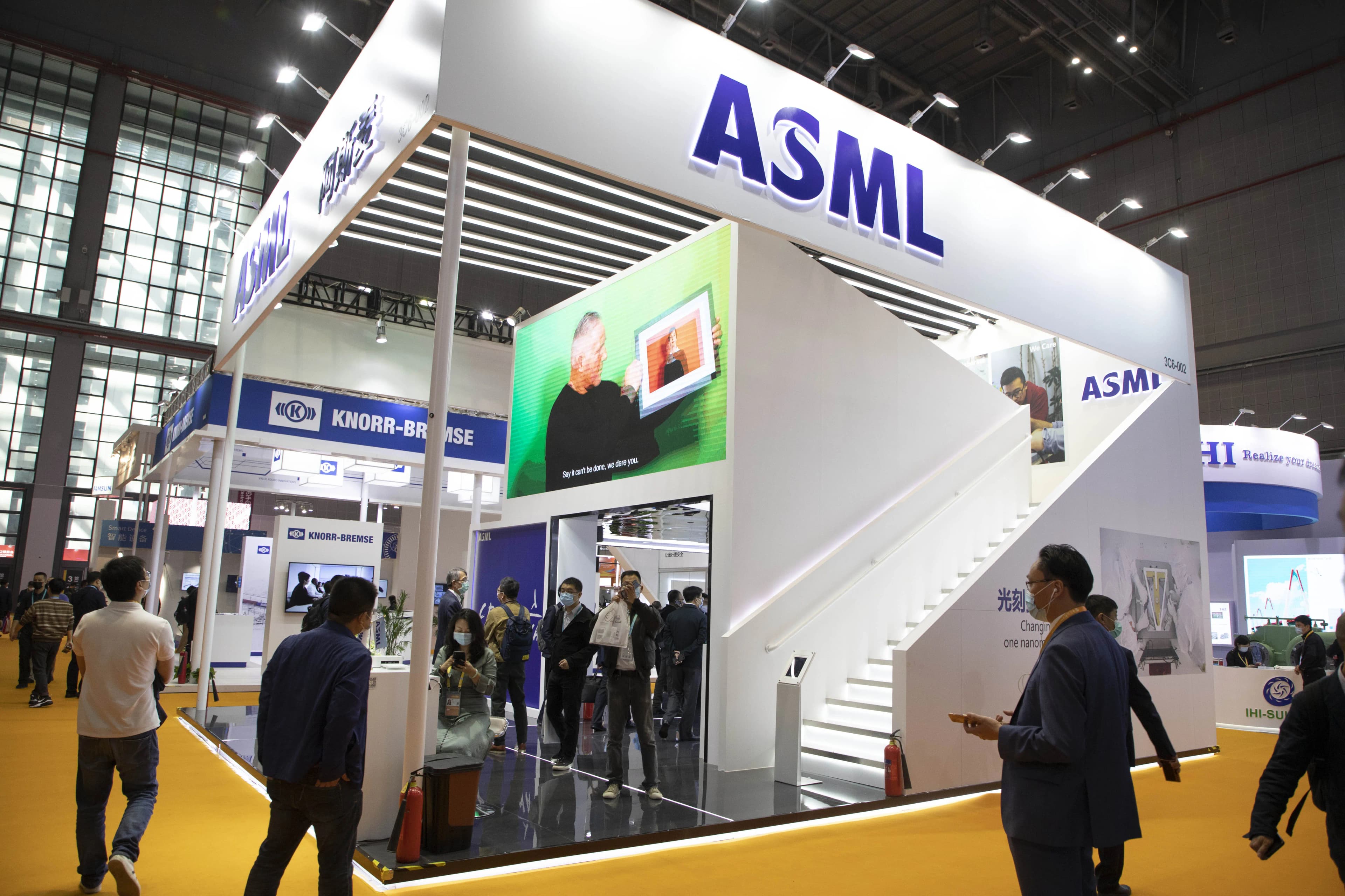 報告：中共囤積ASML光刻機 美應全面禁出口（新聞配圖）