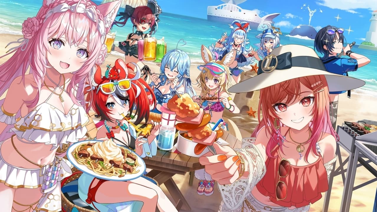 《hololive Dreams》首次大型更新 第 3 區域「汽水泡泡灣」將於 9 月 29 日登場、實裝全新小遊戲「水花飛球」（新聞配圖）