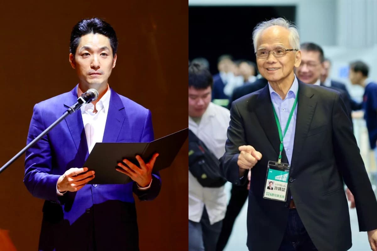 蔣萬安學歷被抓包「S.J.D.改J.D.」　游錫堃遭點名喊冤：躺著也中槍（新聞配圖）
