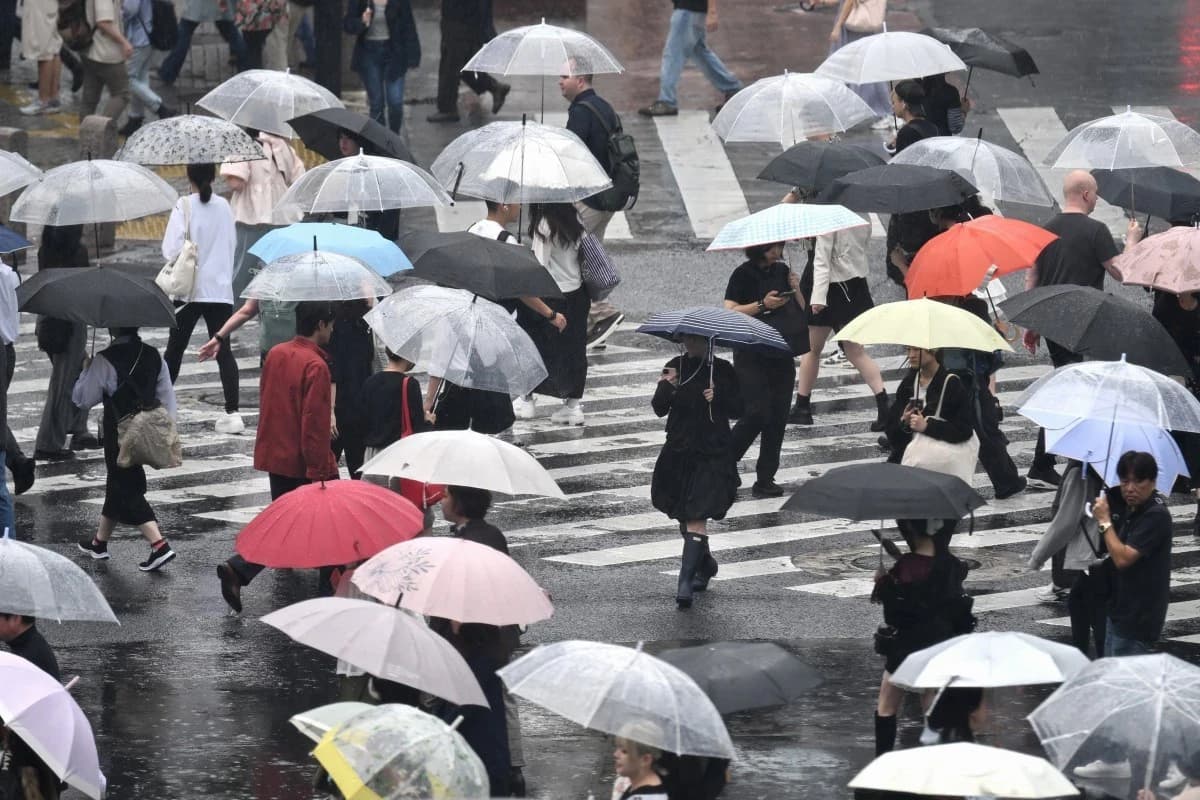 東京連下34天雨破140年紀錄 颱風「舒力基」還在後頭或再延長(新聞配圖)