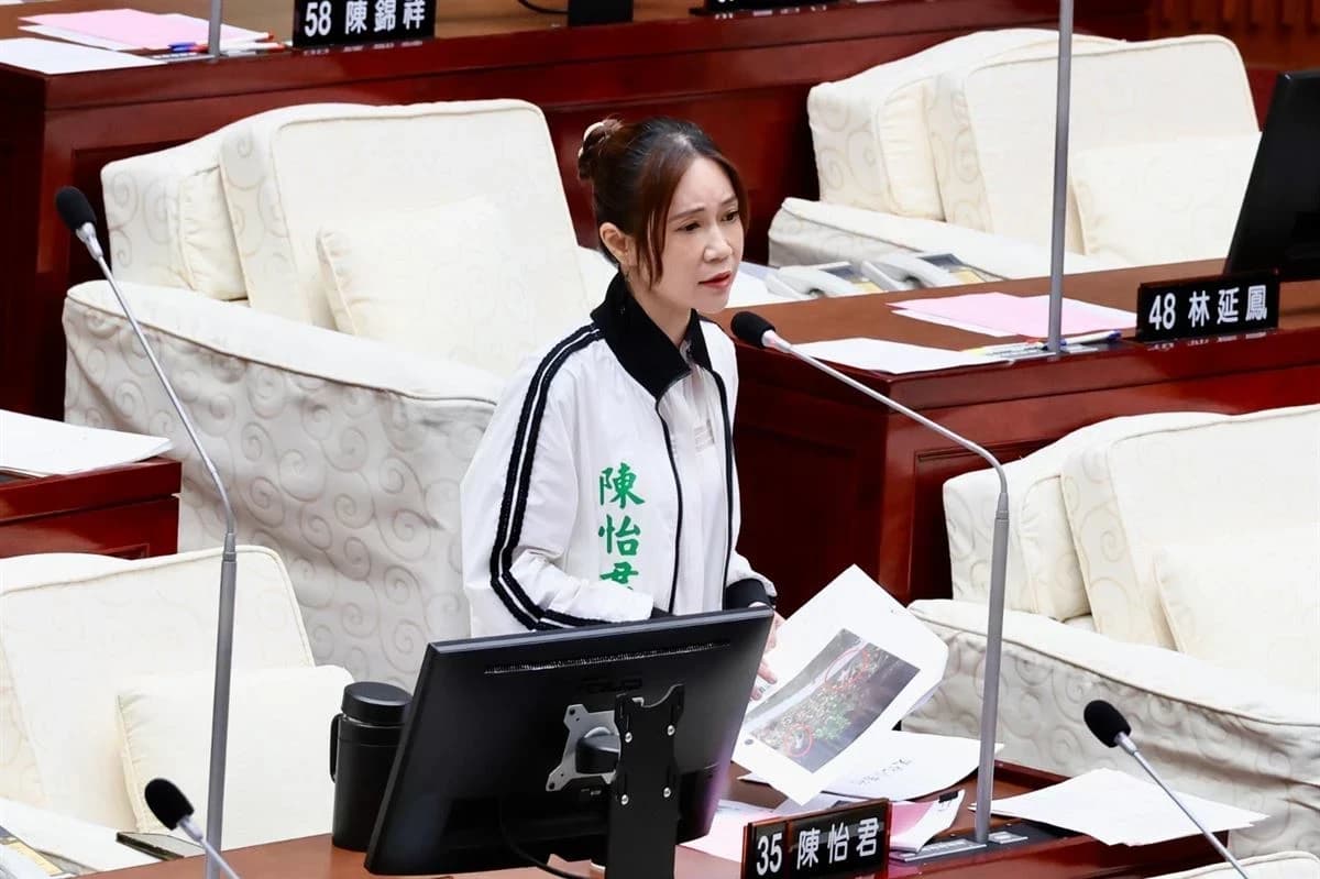 陳怡君遭除名仍使用黨徽 民進黨北市黨部寄存證信函切割(新聞配圖)