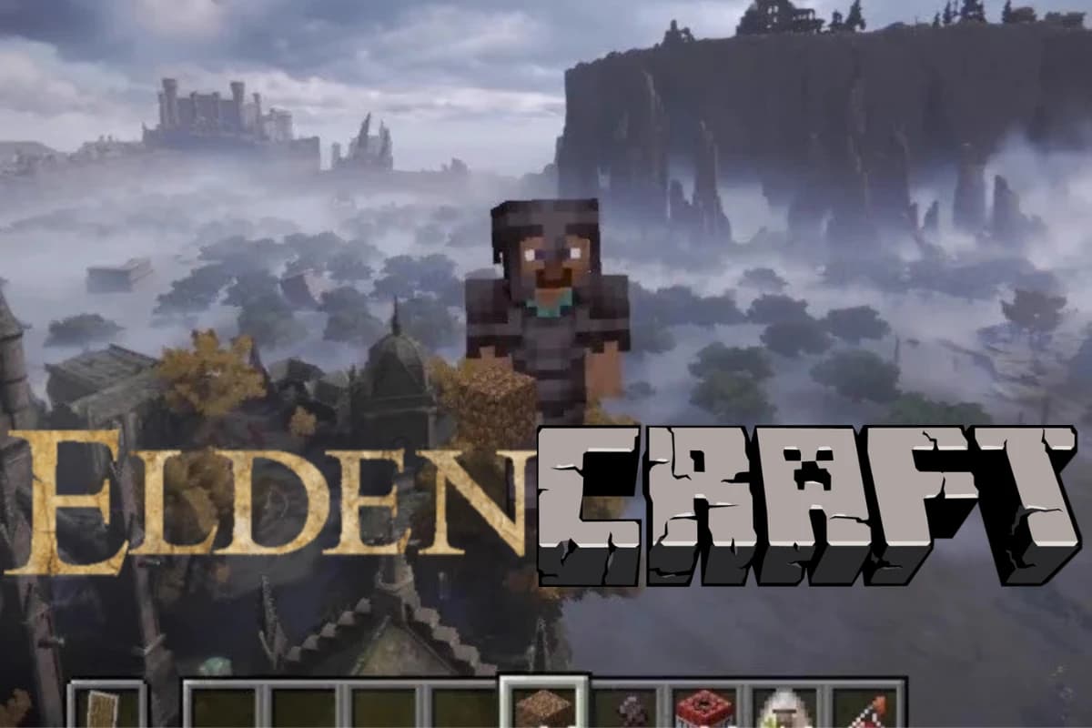 史蒂夫闖入交界地!超強模組將《Minecraft》融入《艾爾登法環》(新聞配圖)