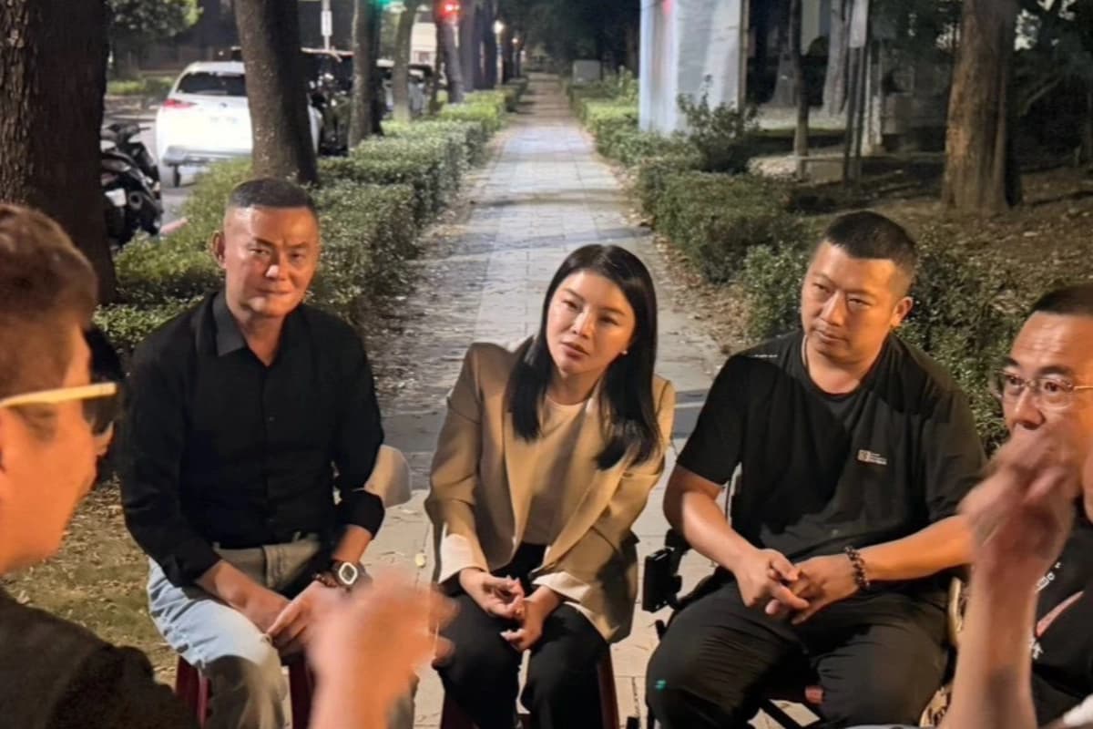 艾杰旭勞資爭議延燒！張嘉郡夜赴絕食抗議現場　籲勞動部、經濟部介入（新聞配圖）