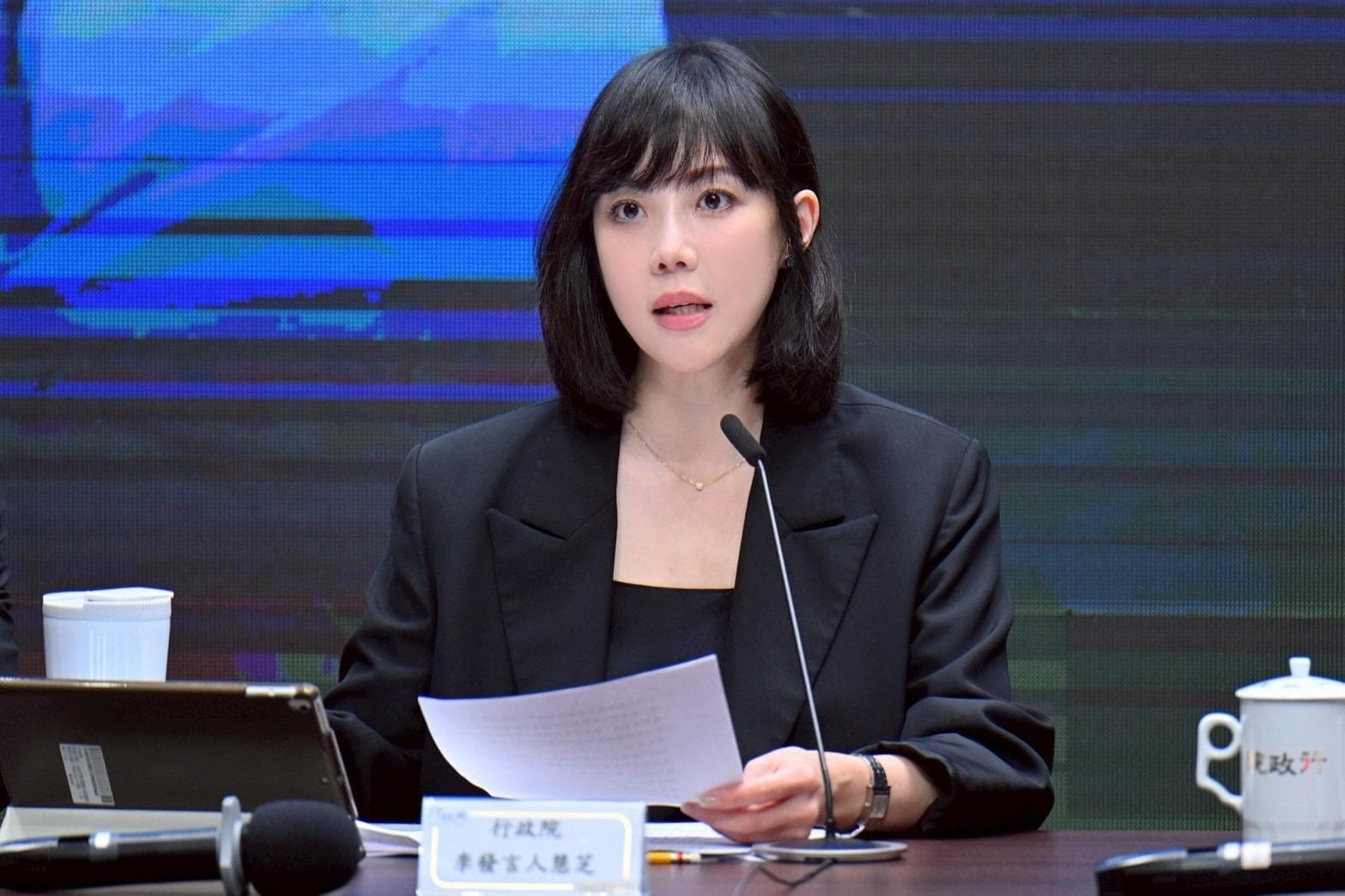藍營質疑卓榮泰分享「洋流船員證」政院:未涉公務也無違反選罷法(新聞配圖)