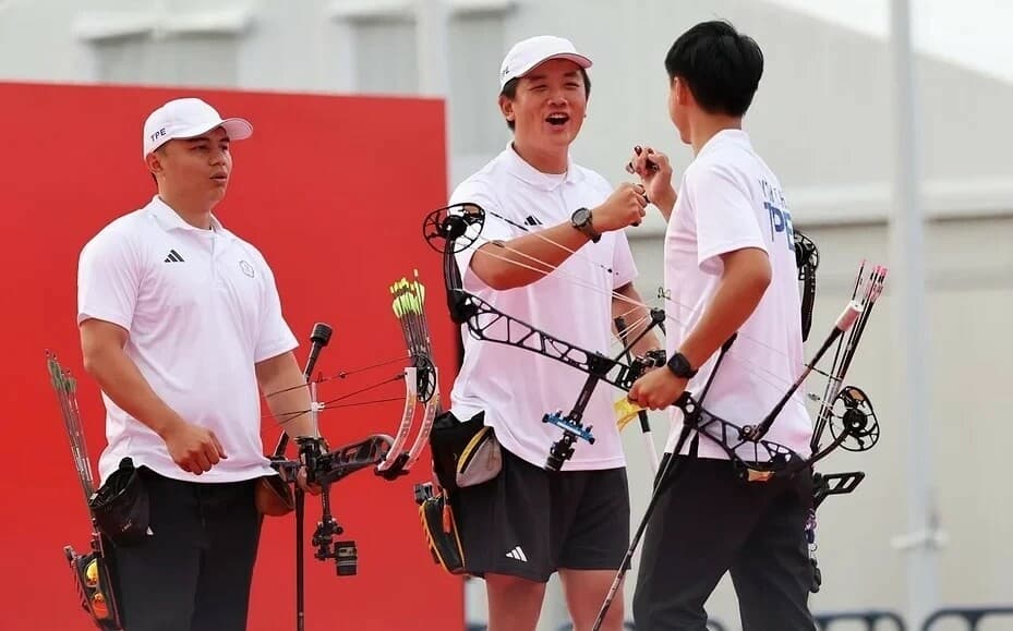 亞運》一分險勝韓國!張正韋飆8支滿分箭!台灣複合弓男團奪銅 亞運隊史新紀錄(新聞配圖)