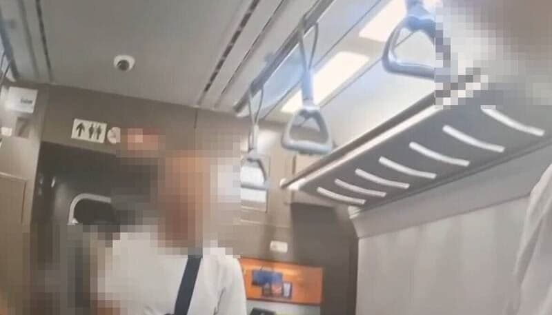 台鐵車廂男子狂吸電子菸！民眾以為遇「喪屍」 遭鐵警函送裁罰（新聞配圖）
