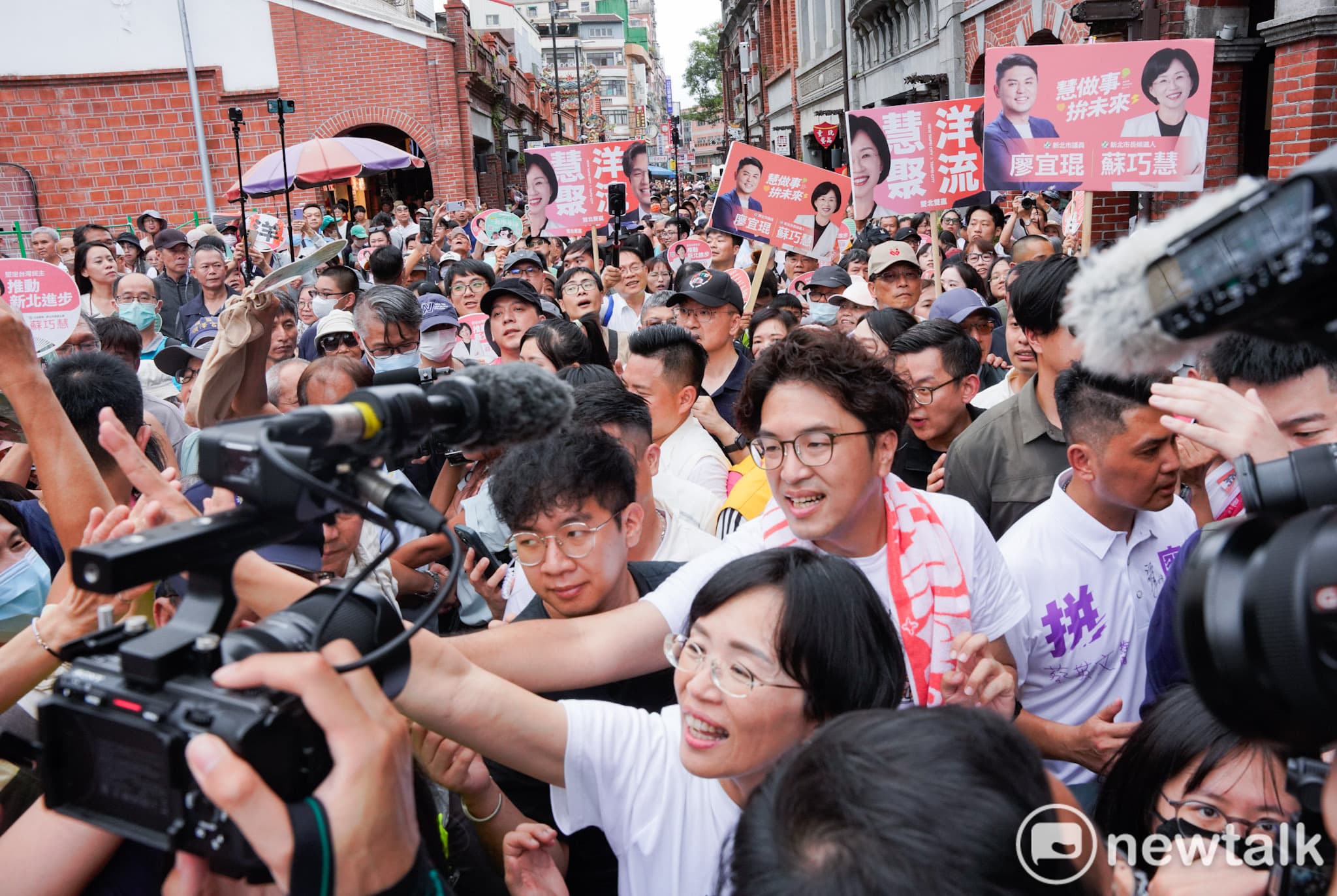 「洋流慧聚」三千人湧進三峽!蘇巧慧向沈伯洋下戰帖:讓台北人假日都來新北玩(新聞配圖)