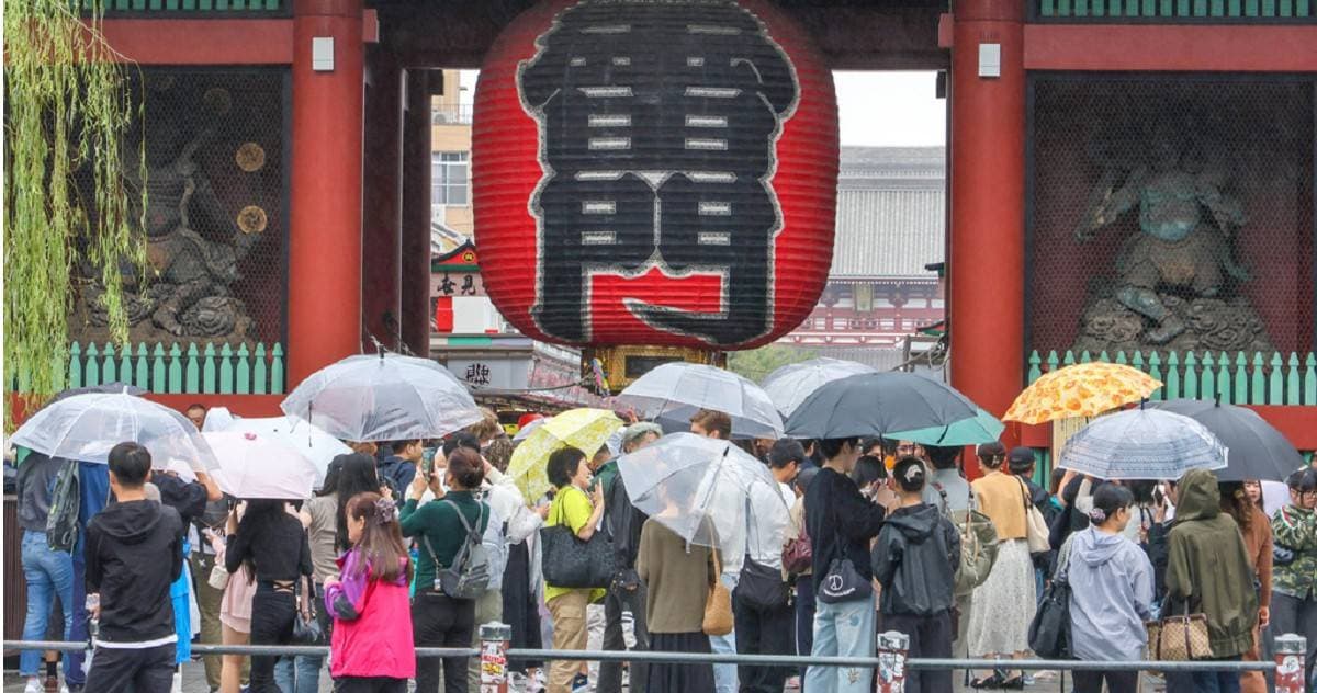 東京連35天下雨破紀錄!整個9月「天天有雨」 觀測史上首見(新聞配圖)