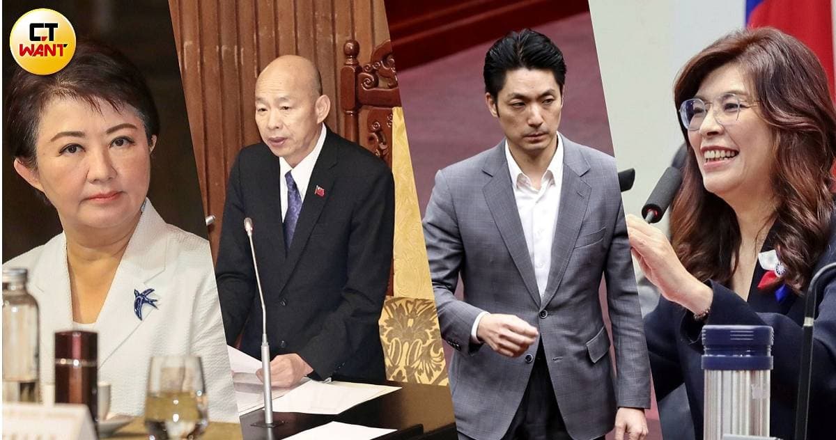 韓國瑜啟動全台輔選 綠委點名「藍營4太陽」:都在爭話語權(新聞配圖)