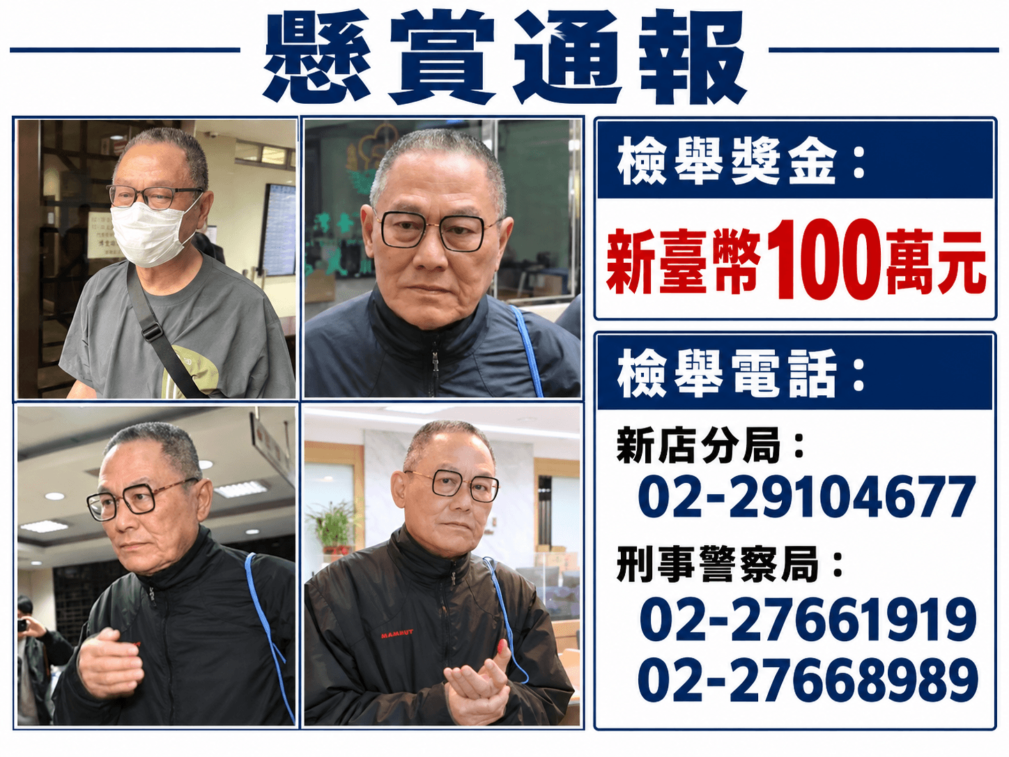 高金素梅前主任張俊傑棄保逃亡!檢警再逮2人 共犯增至16人(新聞配圖)