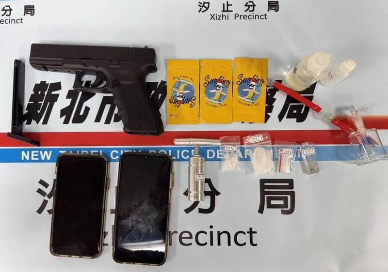 新北驚見當街持槍押人又狠砍!5煞廟口夜市落網(新聞配圖)