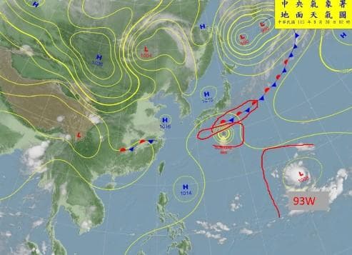 彩雲颱風將生成！明起迎「2段式降溫」連續濕涼6天（新聞配圖）